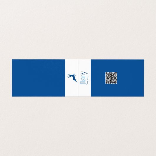 JILANY FOLDED Visitekaartje (Binnenkant ongevouwen)