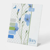 JILANY RECLAMEBORD MET VOETSTUK (Voorkant)