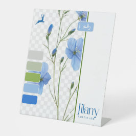 JILANY RECLAMEBORD MET VOETSTUK