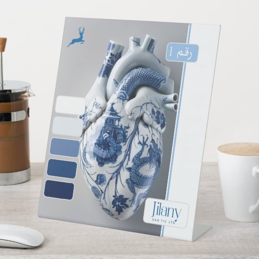 JILANY RECLAMEBORD MET VOETSTUK (Insitu)