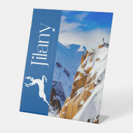 JILANY  RECLAMEBORD MET VOETSTUK