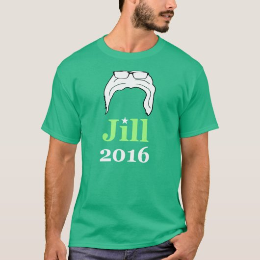 Jill 2016 (Bernie 2016 Parody) T-shirt (Voorkant)