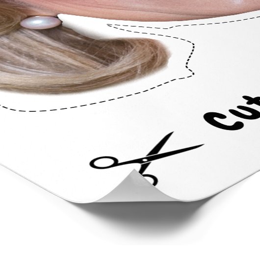 Jill Biden Halloween Mask Poster (Hoek)