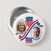 Jill & Doug 2020 Ronde Button 7,6 Cm (Voorkant /achterkant)