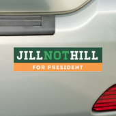 Jill Not Hill Bumpersticker (Op auto)