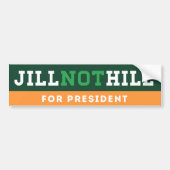 Jill Not Hill Bumpersticker (Voorkant)