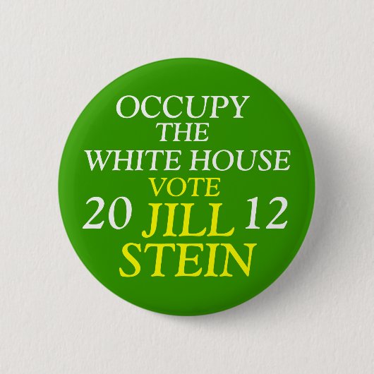Jill Stein 2012 Ronde Button 5,7 Cm (Voorkant)