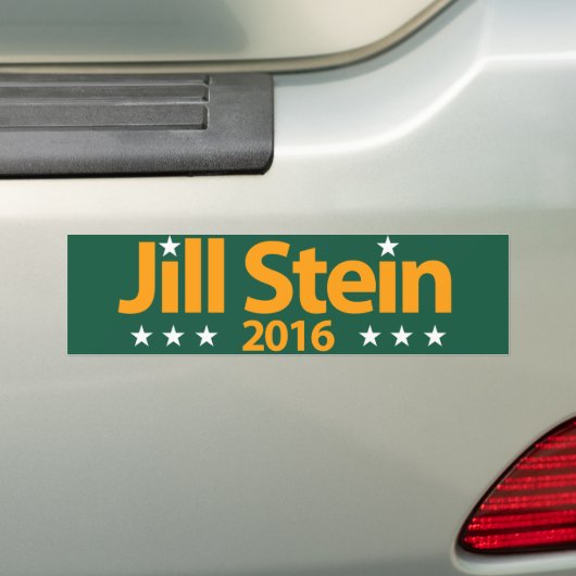 Jill Stein 2016 Bumpersticker (Op auto)