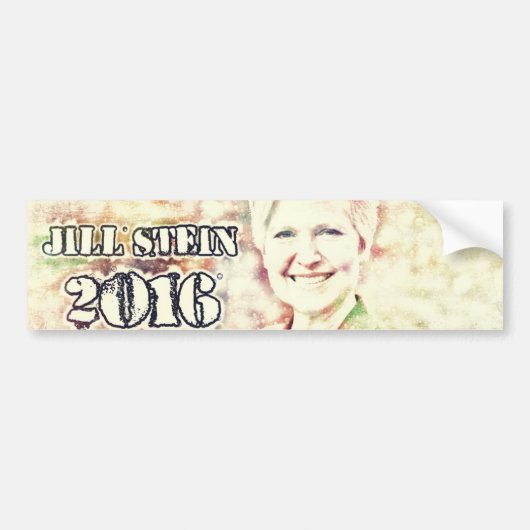 JILL STEIN 2016 Bumpersticker - Digitale kunst (Voorkant)