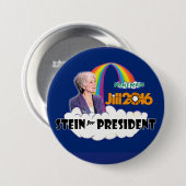 Jill Stein 2016 voor President Ronde Button 7,6 Cm (Voorkant /achterkant)