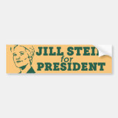 Jill Stein 2024 Bumpersticker (Voorkant)