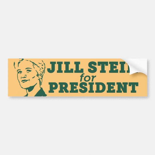 Jill Stein 2024 Bumpersticker (Voorkant)