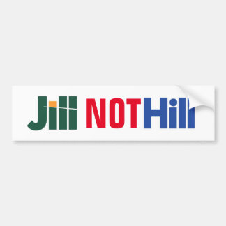 Jill Stein anti-Hillary Sticker