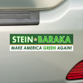 Jill Stein / Baraka - Green Party Bumpersticker (Op auto)