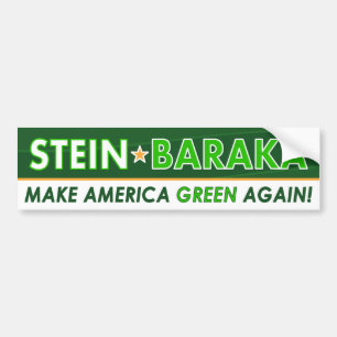 Jill Stein / Baraka - Green Party Bumpersticker