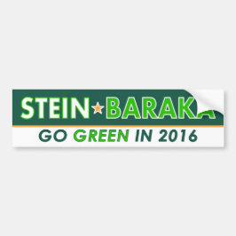 Jill Stein / Baraka - Green Party Bumpersticker