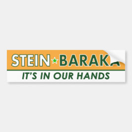 Jill Stein / Baraka - Green Party Bumpersticker