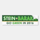 Jill Stein / Baraka - Green Party Bumpersticker (Voorkant)