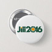 Jill Stein Campaign Logo Ronde Button 5,7 Cm (Voorkant /achterkant)