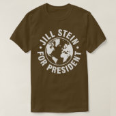 Jill Stein For President T-shirt (Design voorkant)