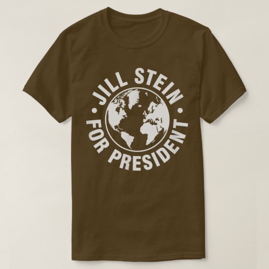 Jill Stein For President T-shirt (Design voorkant)