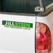 Jill Stein - Green Party Political Bumpersticker (Op Truck)