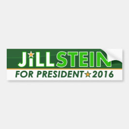 Jill Stein - Green Party Political Bumpersticker