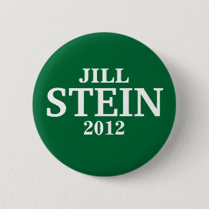 Jill STEIN VOOR PRESIDENT 2012 Ronde Button 5,7 Cm