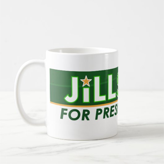 Jill Stein voor President 2016 Green Party Mok Cup (Links)