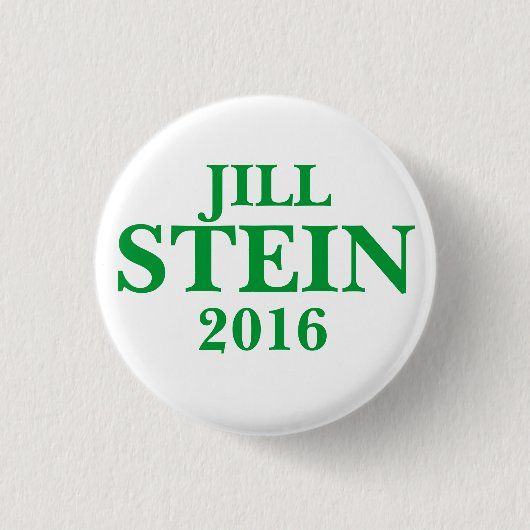 Jill STEIN VOOR PRESIDENT 2016 Ronde Button 3,2 Cm (Voorkant)