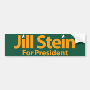 Jill Stein voor President Bumpersticker