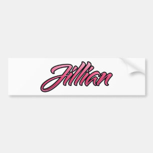 Jillian faded Aufkleber Sticker