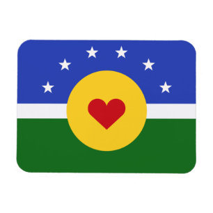 Jilltopia flag magnet magneet