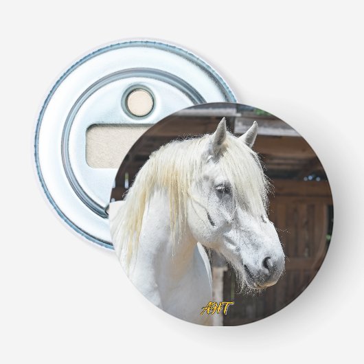 Jilly Horse Rescue Button Flesopener (Voorkant)