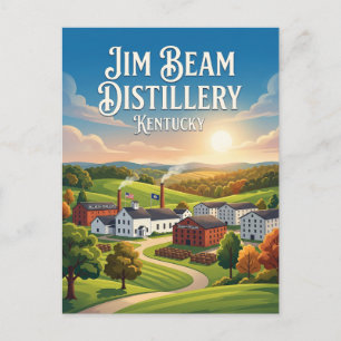 Jim Beam Distilleerderij Kentucky Briefkaart