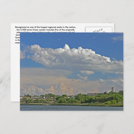 Jim Bertram Lakes Briefkaart (Voorkant / Achterkant)