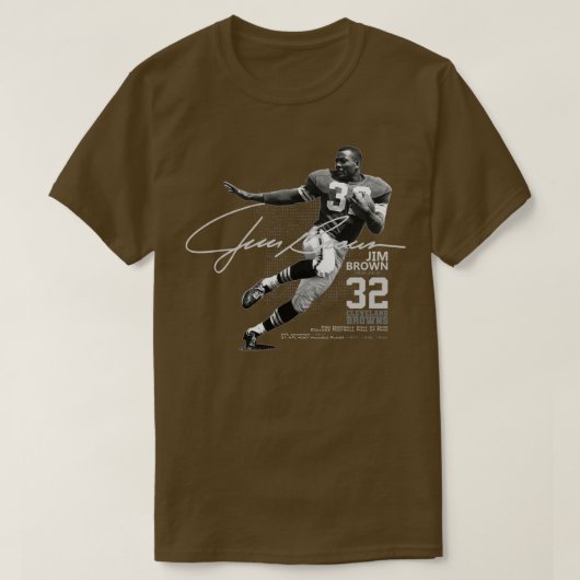 Jim Brown CLE T-shirt (Design voorkant)