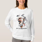 JIM CHANNON Self portret T shirt (Voorkant)