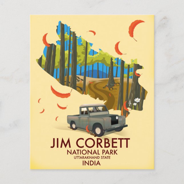 Jim Corbett National Park, deelstaat Uttarakhand (Voorkant)