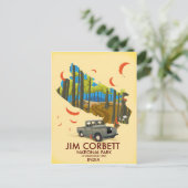 Jim Corbett National Park, deelstaat Uttarakhand Briefkaart (Staand voorkant)