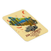 Jim Corbett National Park, deelstaat Uttarakhand Magneet (Rechterzijde)