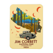 Jim Corbett National Park, deelstaat Uttarakhand Magneet (Verticaal)