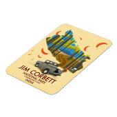 Jim Corbett National Park, deelstaat Uttarakhand Magneet (Linkerzijde)