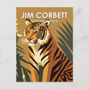 Jim Corbett National Park India  Briefkaart