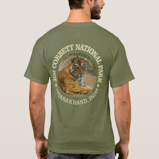 Jim Corbett NP T-shirt (Achterkant)