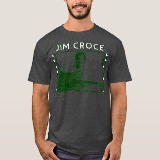 Jim Croce Retro Fan Kunstwerk Design T-shirt