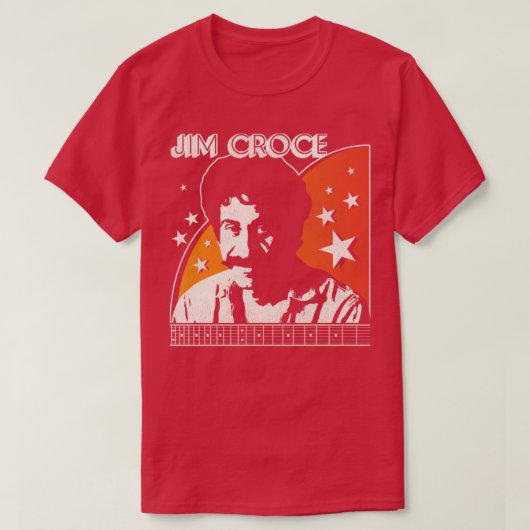 Jim Croce T-shirt (Design voorkant)