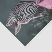 Jim de Zebra Tissuepapier (Detail)