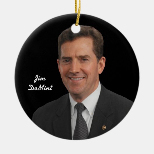 Jim DeMint Ornaments Keramisch Ornament (Voorkant)