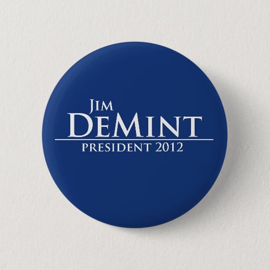 Jim DeMint voor President 2012 Ronde Button 5,7 Cm (Voorkant)